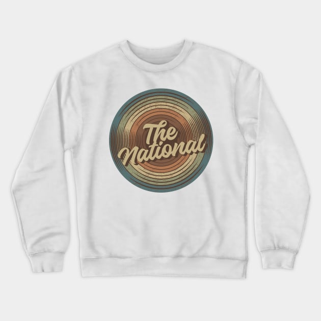 The National Vintage Vinyl Crewneck Sweatshirt by musiconspiracy